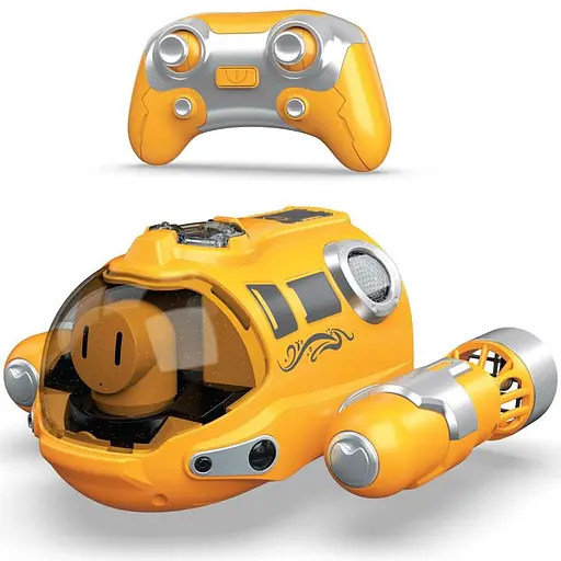 Лодка на радиоуправлении SHT 3722-1A Spray Fog 2.4G Yellow - фото 2