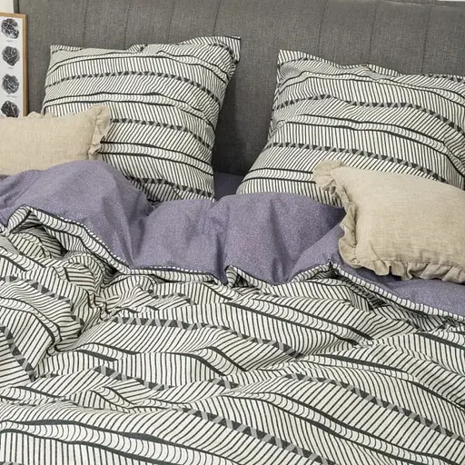 Комплект постільної білизни Viluta сімейний ранфорс 24312 100% бавовна - фото 4