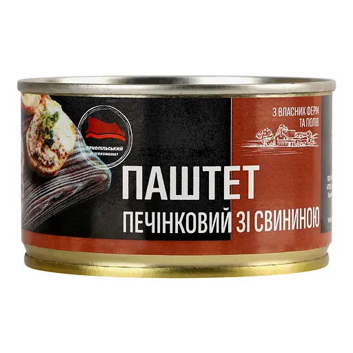 Паштет Тернопольский МК печеночный со свининой 225 г (963071) - фото 2