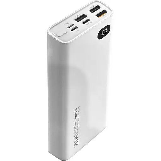 Повербанк Remax 20000 mAh швидкий заряд 22 W (RPP-292) - фото 1