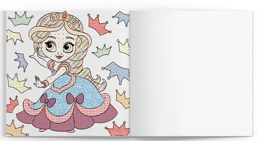 Водяні розмальовки. Принцеси на балу - фото 4