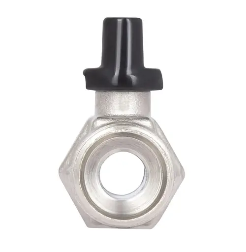 Кран кульовий міні Thermo Alliance Forte 1/2" ВЗ прямий, півметелик SF266W15 - фото 3