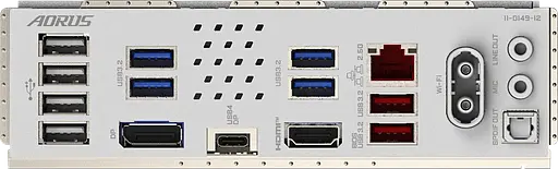 Материнская плата Gigabyte B860M Aorus Elite Wi-Fi 6E Ice LGA 1851 (B860M A ELT WF6E ICE) Б/У - фото 3