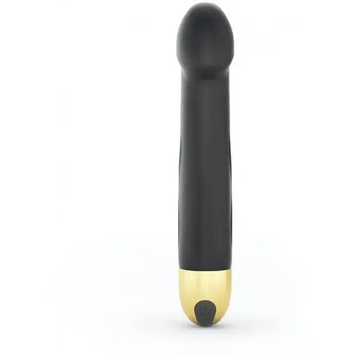 Вибратор Dorcel Real Vibration M Gold 2.0G-Spot стимуляция "Реальная Вибрация" 3.7 см Черный - фото 5