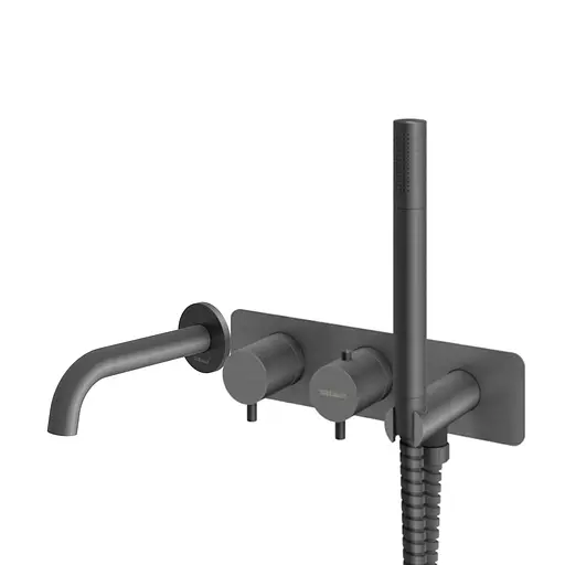 Термостат для ванни Kohlman Axel graphite + BOX прихованого монтажу KPL-QW265AG Графіт - фото 1