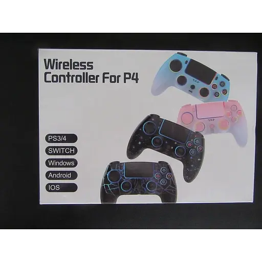 Беспроводной светодиодный контроллер для PS4, Slim/Pro/PC/IOS/Android/Switch - Reddening - фото 2