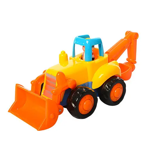 Игрушечная машинка спецтехника Limo Toy 326AB 15 см Экскаватор - фото 1