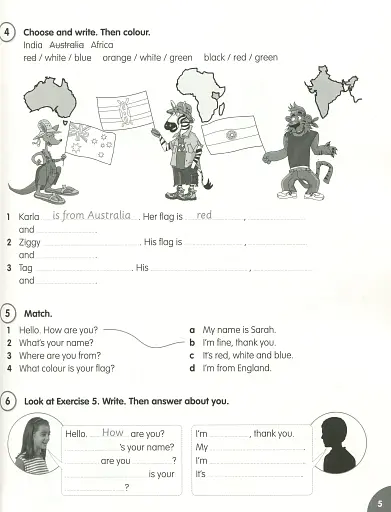 Fly High 3 Ukraine Activity Book - фото 6