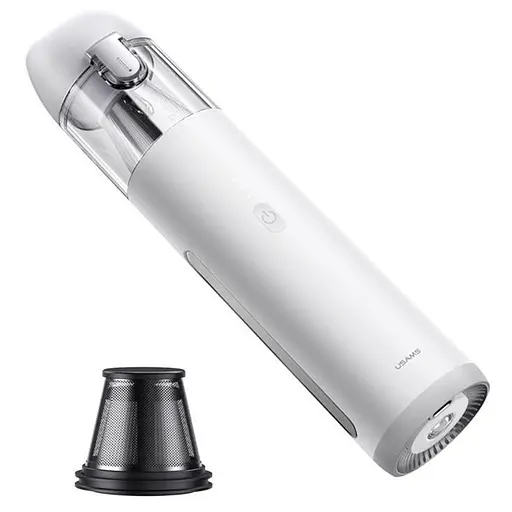 Портативний пилосос Usams US-ZB234 Mini Geoz Series 6000Pa 7800mAh White - фото 5