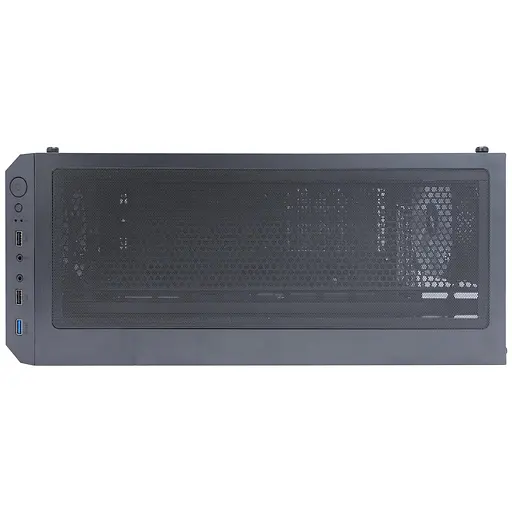Корпус 1stPlayer FD5-M-BK-4F1 без блока питания, черный (FD5-M-BK-4F1) - фото 3
