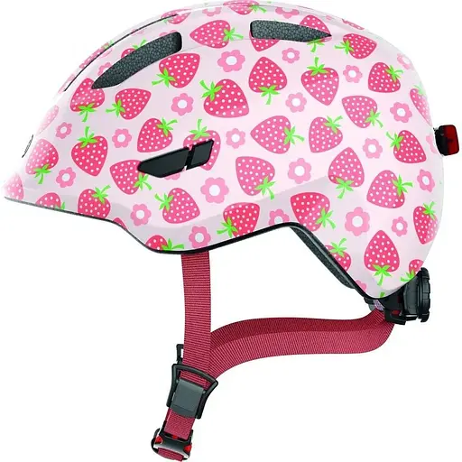 Велошолом Abus Smiley 3.0 LED M Pink Rose (1007-677076)
