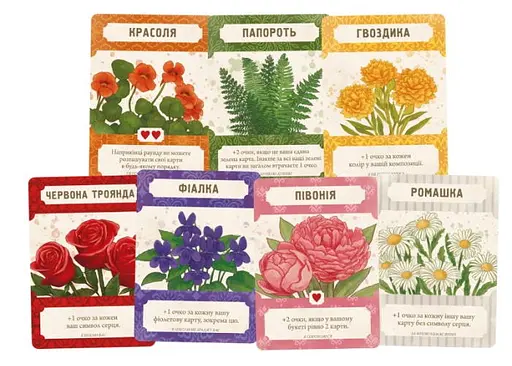 Настільна гра Geekach Games Мова квітів. Повне видання (Tussie Mussie) (укр.) (GKCH204tm) - фото 4