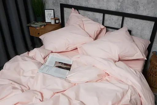 Комплект постільної білизни Moon&Star Бязь Gold Люкс Soft Rose двоспальний 175х210 наволочки 2х40х60 - фото 8