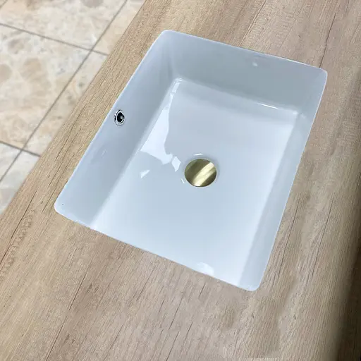 Умивальник VBI Merano white врізний VBI-018004, Білий - фото 3