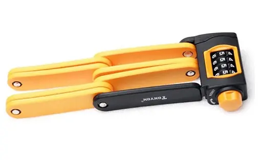 Складной замок для велосипеда Tonyon TY3876 Велозамок - фото 2