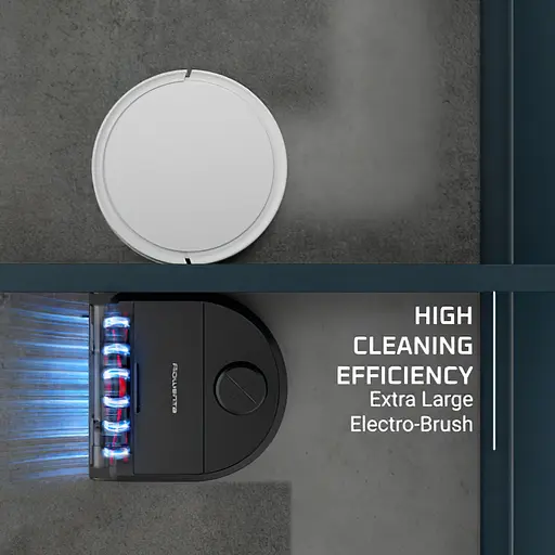 Робот-пилосос Rowenta X-Plorer Serie 240+ AI Animal & Allergy чорний (RR9695WH) - фото 5