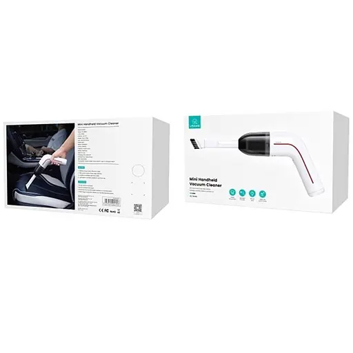 Портативний пилосос Usams US-ZB253 Mini LEJ Series White - фото 2