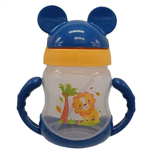 Поильник с силиконовым носиком "Микки" Mega Zayka MGZ-0325(Blue) 250 мл - фото 1