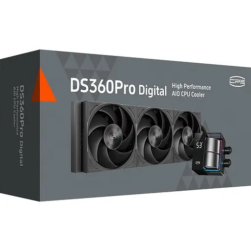 СВО PcCooler PсCOOLER DS360 PRO Digital Black (D7-S360WBKN-GL) - фото 7