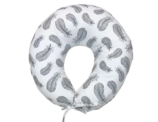 Подушка для кормления Moontime Moontime "Перья" - фото 1