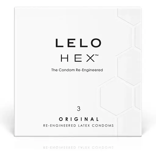 Презервативы Lelo HEX Condoms Original 3 Pack