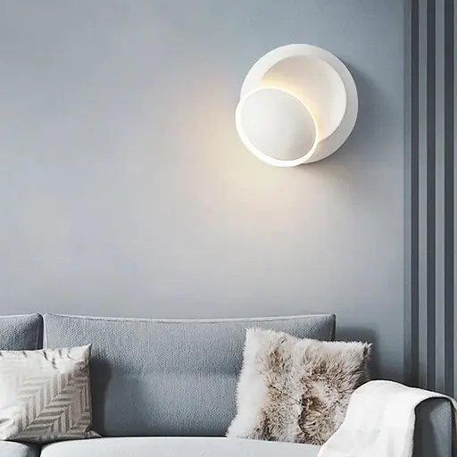 Світлодіодне біле бра SIRIUS Арт. W 089-145 WT Line F - фото 1