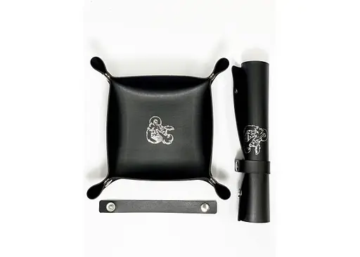 Настільна гра Планета Ігор Лоток для кубиків Дракон (чорний) (Dice tray Dragon black) (pi-dt004) - фото 3