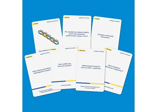 Настольная игра Оrner Шевченко спрашивает. Игра про Украину (укр.) (1909) - фото 5