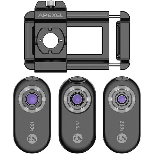 Мікроскоп для смартфона Apexel APL-MS3IN1 [134383]