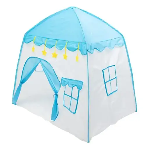 Палатка-домик детский игровой LUGI HP-S-1NDBL 125х100х120 см голубой - фото 2
