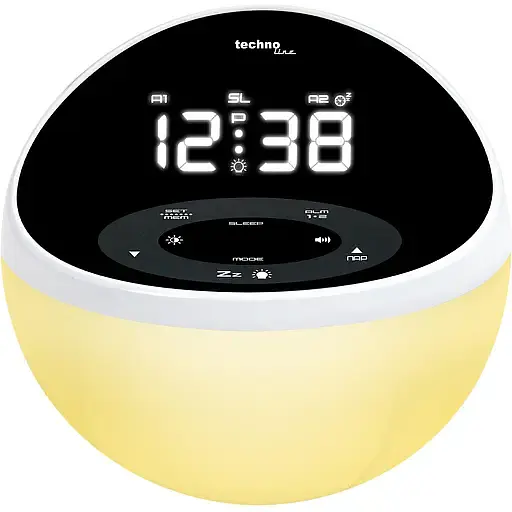 Часы настольные с радио Technoline WT500 Black/White (WT500) - фото 7