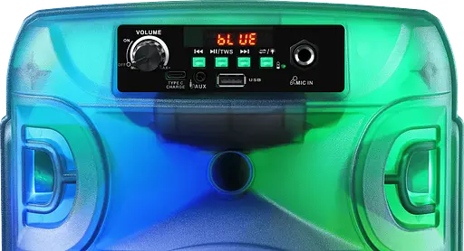 Портативна акустика Defender Boomer 12 15W (65412) бездротова з підсвіткою - фото 4