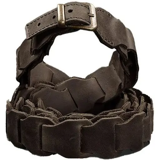 Женский кожаный бохо-ремень BlankNot Crazy Horse темно-коричневый  - фото 1