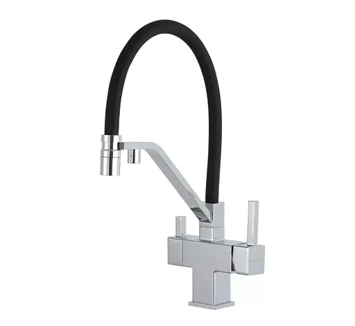 Змішувач для кухні Gappo з виходом для питної води, з гнучким виливом G4395-60 - фото 1