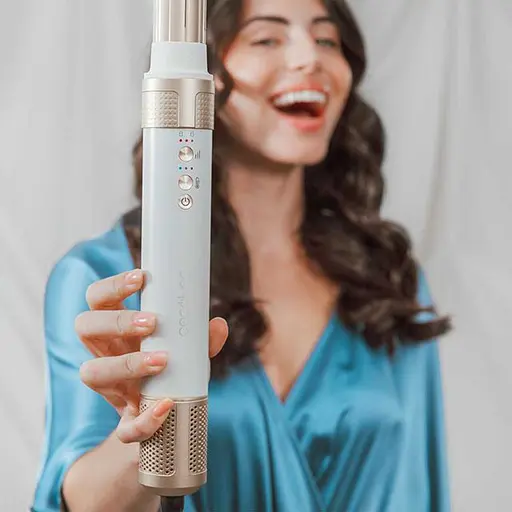 Стайлер CECOTEC Bamba CeramicCare 10in1 AirGlam Champagne - фото 11