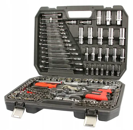 Набір інструментів Mar-Pol M582221 CrV 216 ел. - фото 4