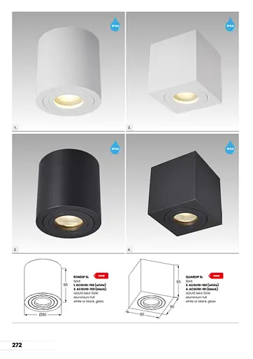 Точковий світильник Zuma Line Rondoo GU10 1x50W IP44 - фото 3