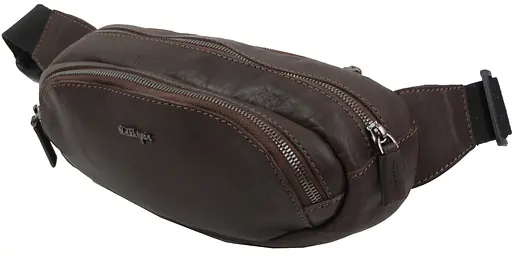 Шкіряна сумка Mykhail Ikhtyar 13х26х7 см sum0023002 - фото 3