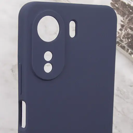 Чохол Silicone Cover Lakshmi Full Camera (AA) для Oppo A60 4G Синій / Midnight Blue - фото 6