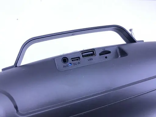 Портативна Bluetooth колонка Kimiso KMS-138 бездротова колонка з радіоприємником фм бумбокс - фото 5