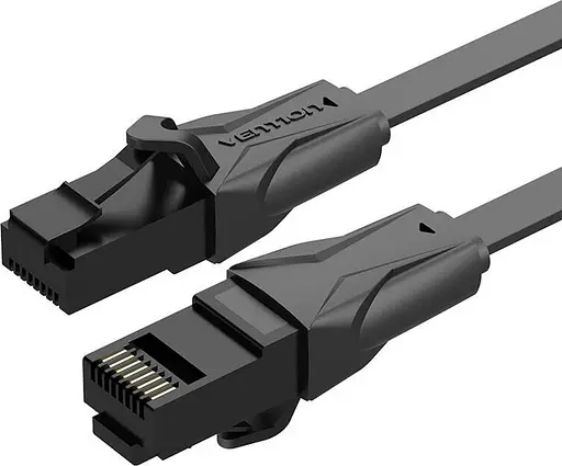 Патч-корд Vention Cat.6 UTP Patch Cable 0.75 м Black (IBABE) - фото 1