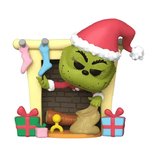 Фігурка Funko Pop Як Грінч вкрав Різдво Грінч з мішком  How the Grinch Stole Christmas Grinch with Bag 11 см FP HTGSC GWB 35