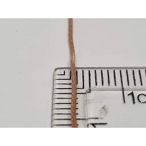 Золотая цепочка Ювелирное производство А. Долина (Снейк). 345120 45 - фото 3