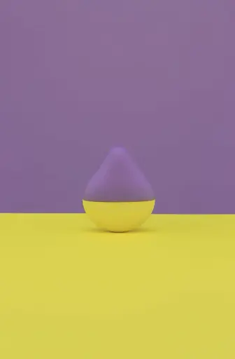 Стимулятор Iroha by Tenga Fuji Lemon 6.1 см жовто-фіолетовий - фото 2