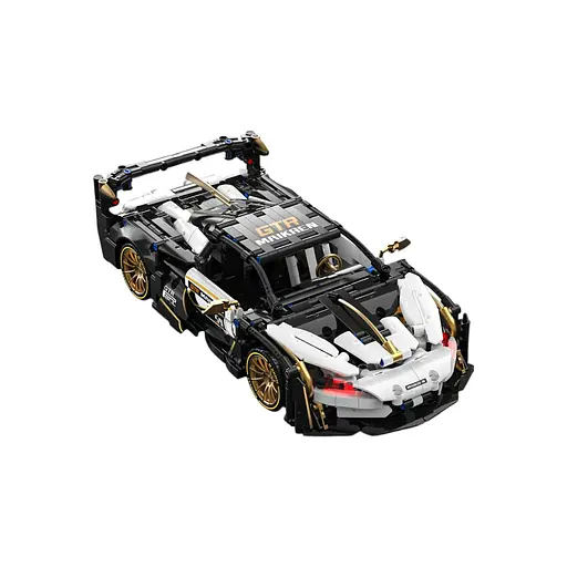 Конструктор Ramiz "Спортивний автомобіль" білий/чорний 1242 шт. - фото 4