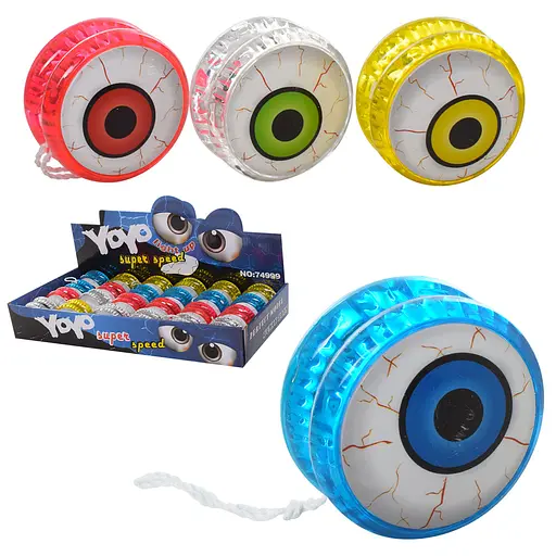 Йо-йо, 5.5 см, глаз, свет, 38x17x6 см (В ассортименте) - фото 2