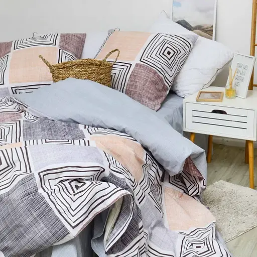 Комплект постельного белья Viluta двуспальный ранфорс 20133 100% хлопок - фото 4