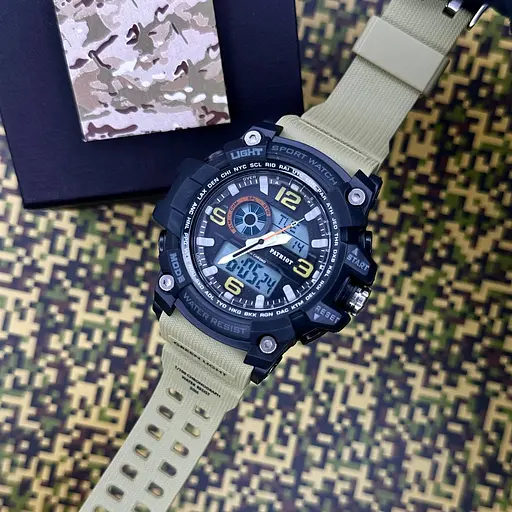Наручний годинник чоловічий 012KH Khaki Patriot acs0030994 - фото 4
