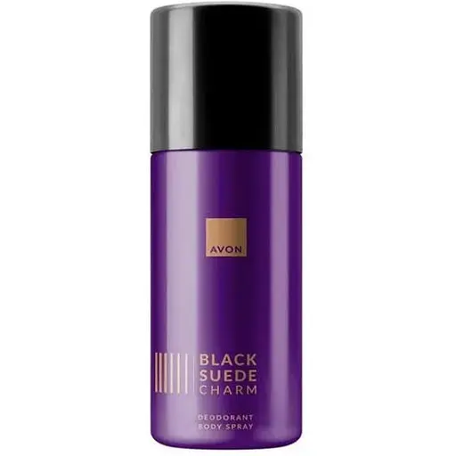 Дезодорант-спрей для тіла Avon Black Suede Charm для нього 150 мл - фото 1