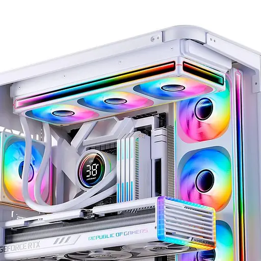 Вентилятор Jonsbo ZB-360WR 120мм 3in1 White (ZB-360WR White) - фото 6